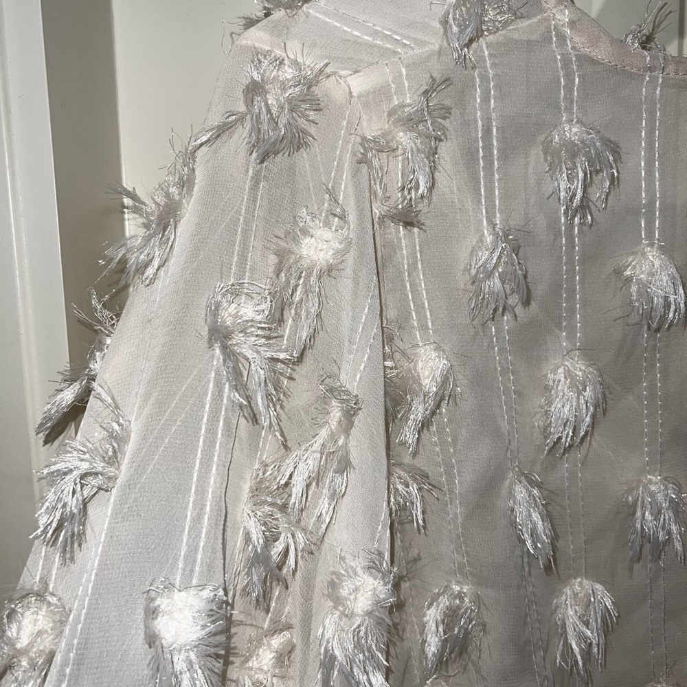 Fringe Crop Blouse - Picture 3 of 5